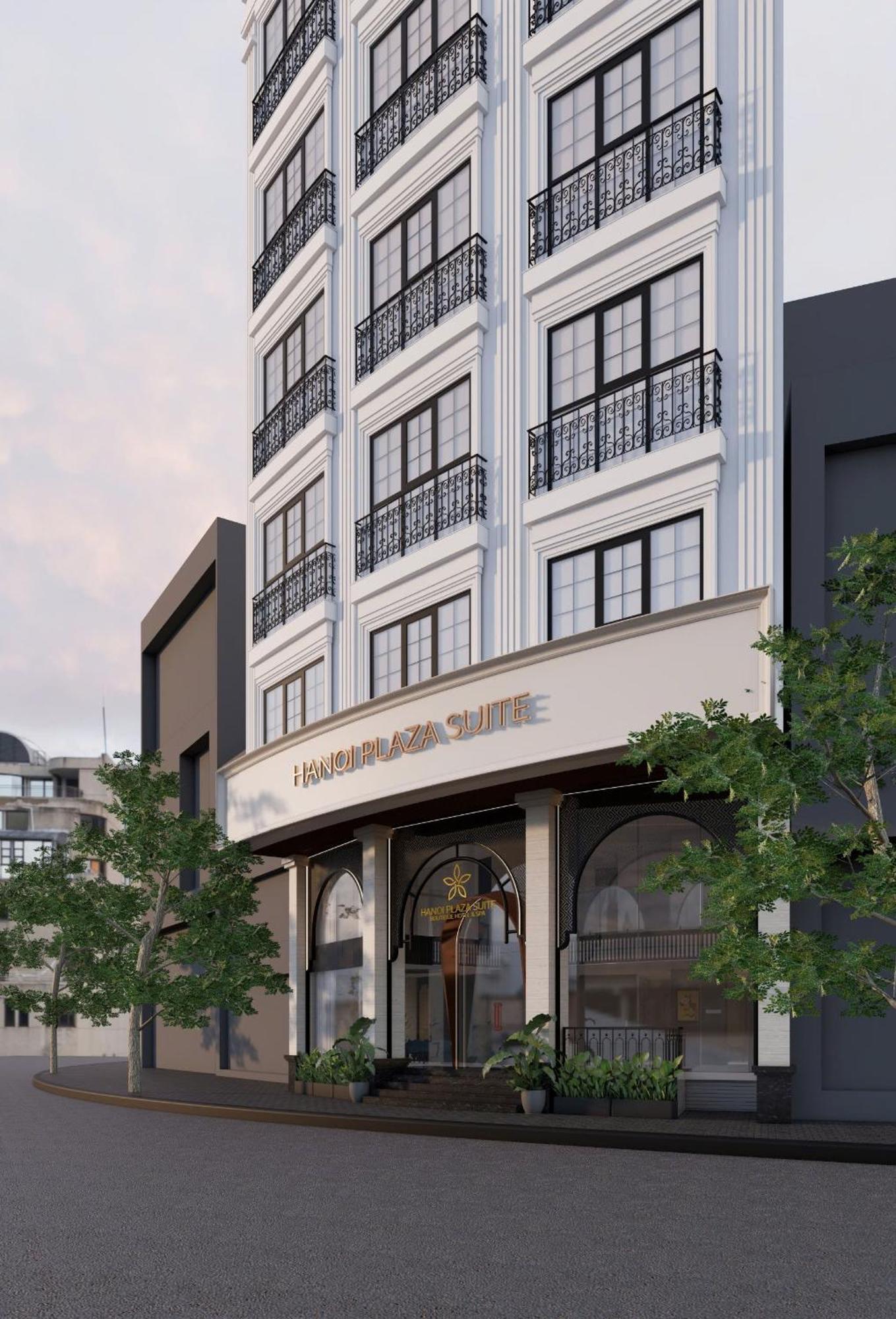 Hanoi Plaza Suite Hotel & Spa ภายนอก รูปภาพ