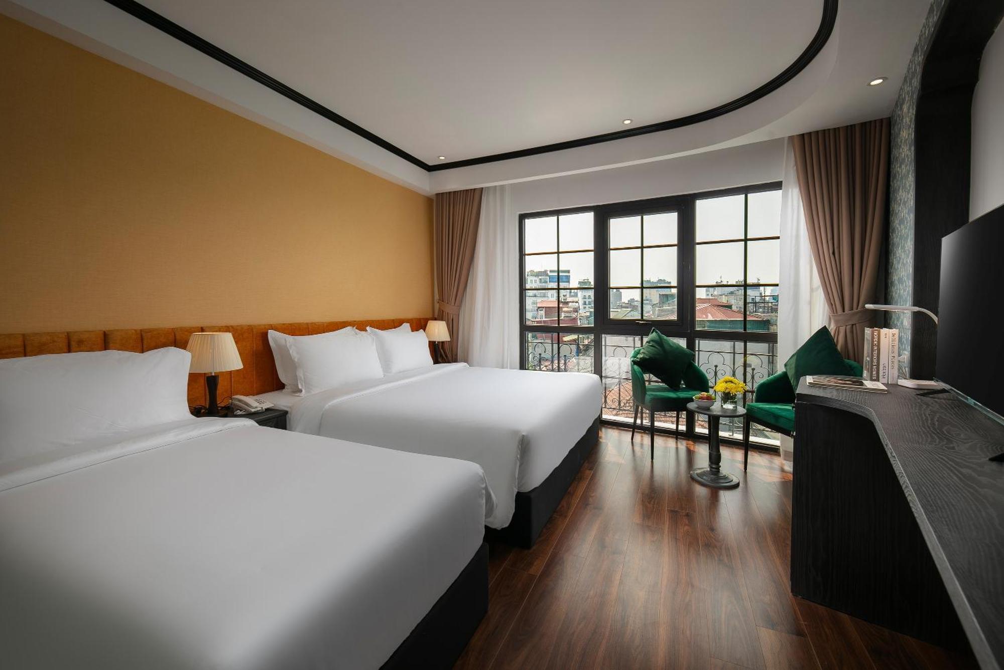 Hanoi Plaza Suite Hotel & Spa ภายนอก รูปภาพ