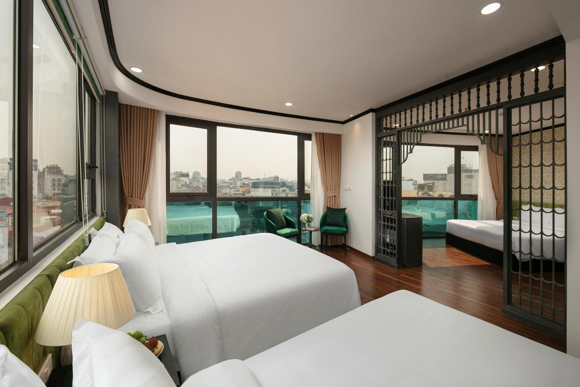Hanoi Plaza Suite Hotel & Spa ภายนอก รูปภาพ